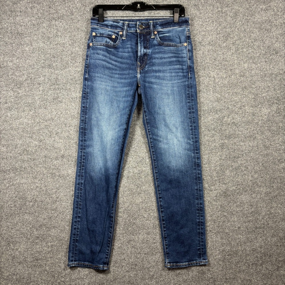 American Eagle Airflex+ Slim Straight Jeans Womens 28x30 (Fits 29x28) Dark Wash